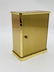 Vintage Tiffany & Co. Brass Desk Clock. Roman numeral - 4