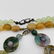 Three piece lot includes various hardstone beaded - 6