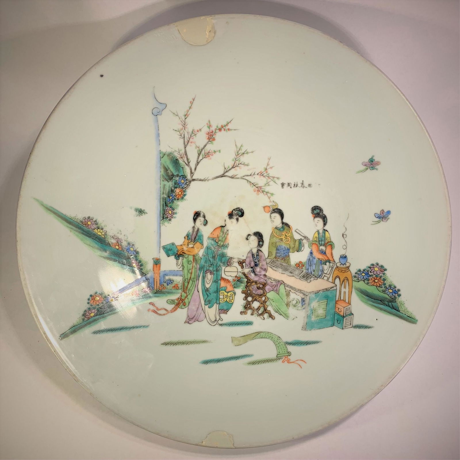 Large 19th Century Chinese Export Hand Painted (1 of 5)