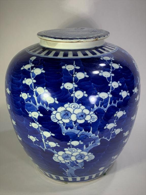 Chinese Blue & White Covered Ginger Jar (1 of 6)