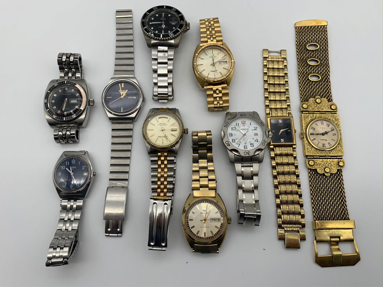 Lot of 10 Vintage Wrist Watches (1 of 6)