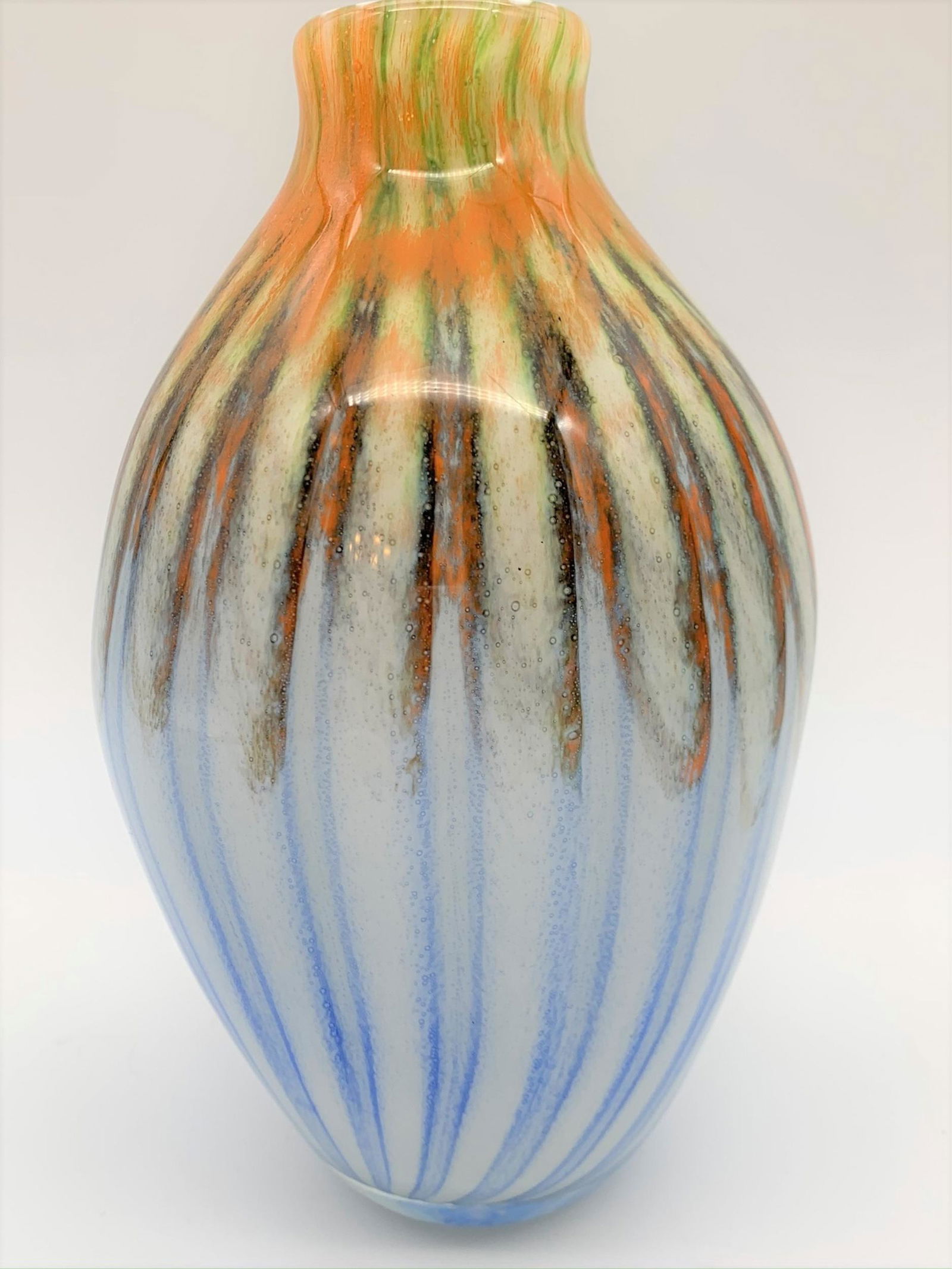 Modern Studio Glass Paperweight Vase (1 of 4)