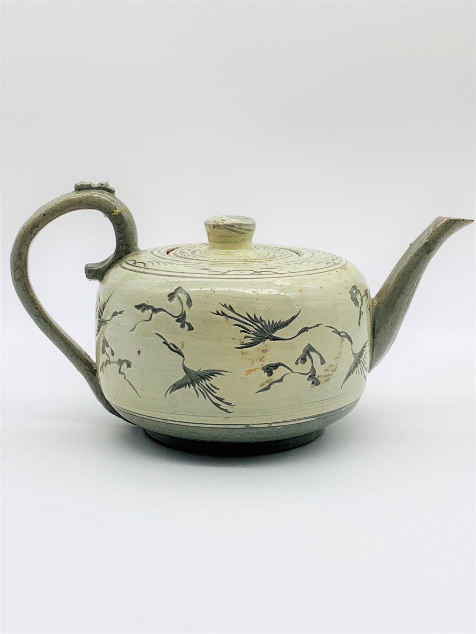 Antique Korean Porcelain Teapot (1 of 10)