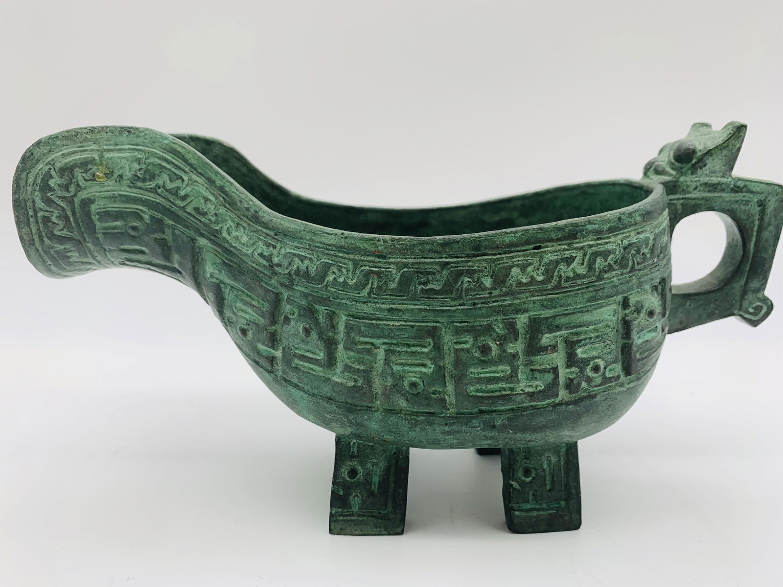 Chinese Bronze Archaic Style Vessel (1 of 4)