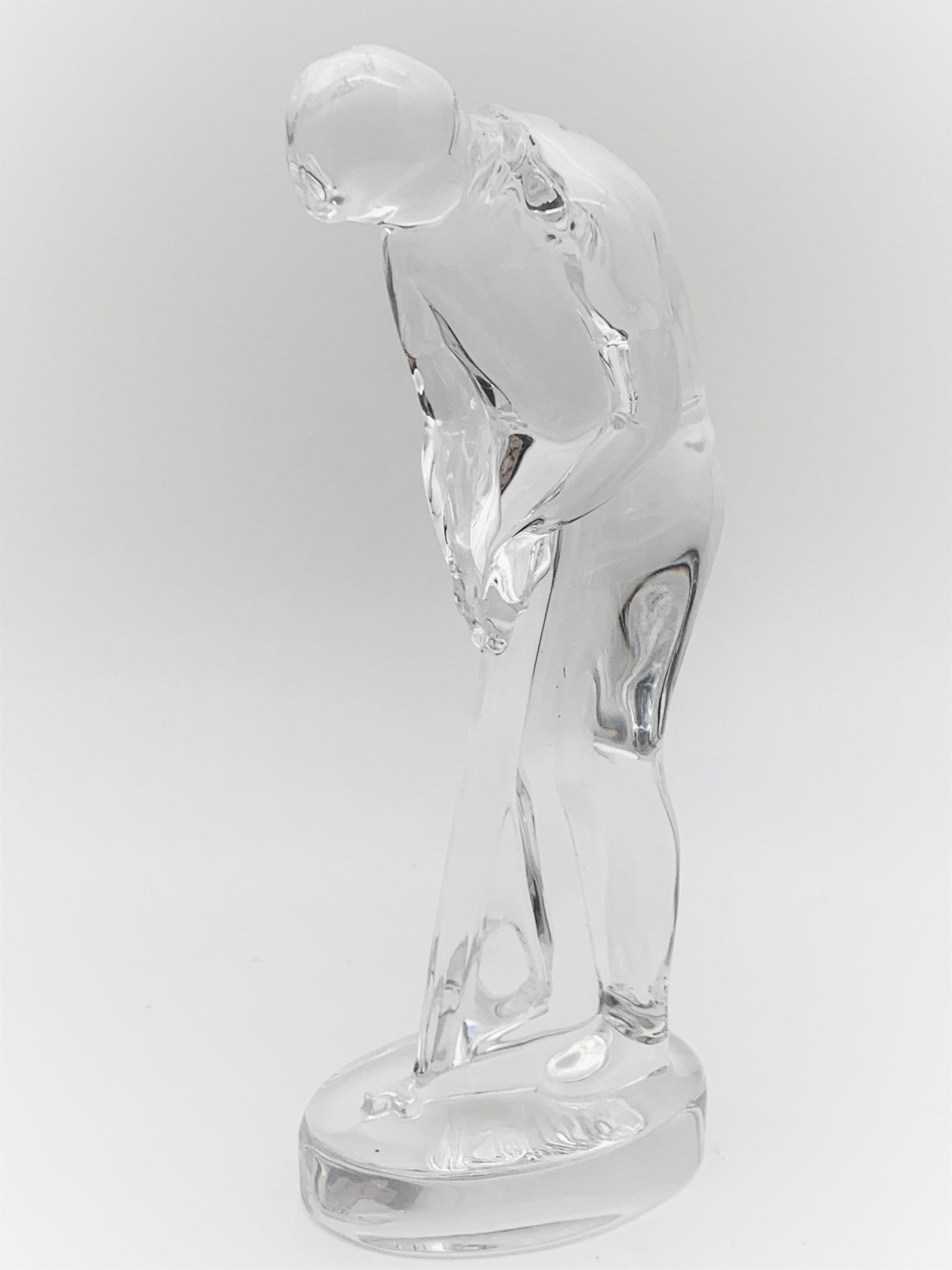Baccarat Crystal Golfer Figurine (1 of 3)