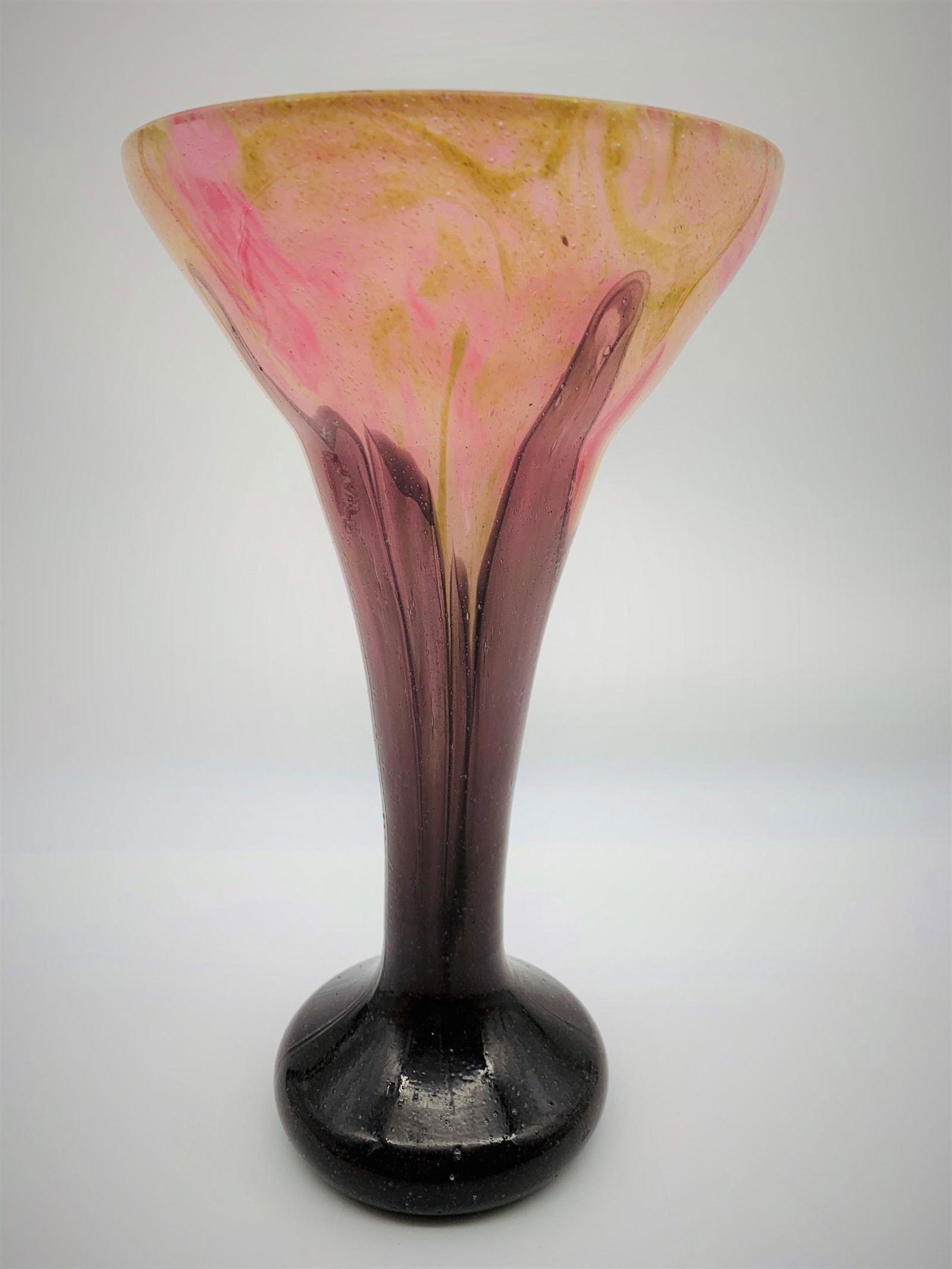 Vintage Schneider Art Glass Vase (1 of 5)