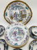 30 Pc English Ironstone Dinnerware "Chinoiserie" - 3
