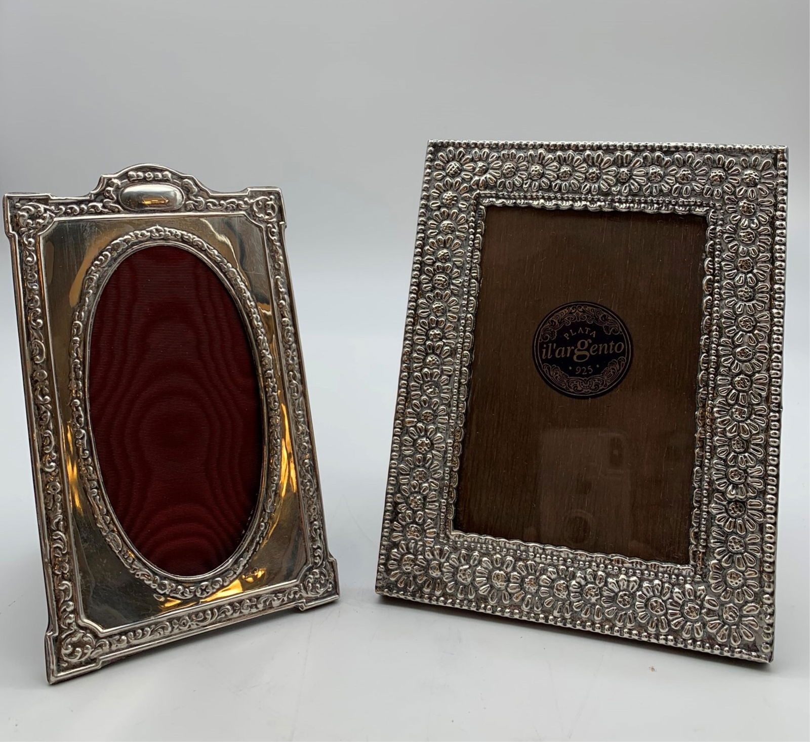 2 Designer Sterling Picture Frames (1 of 7)
