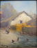 19C Continental School O/C "Winter Farm" - 3