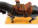 19C Folk Art Carved Wood Horse Figure - 5