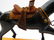 19C Folk Art Carved Wood Horse Figure - 7