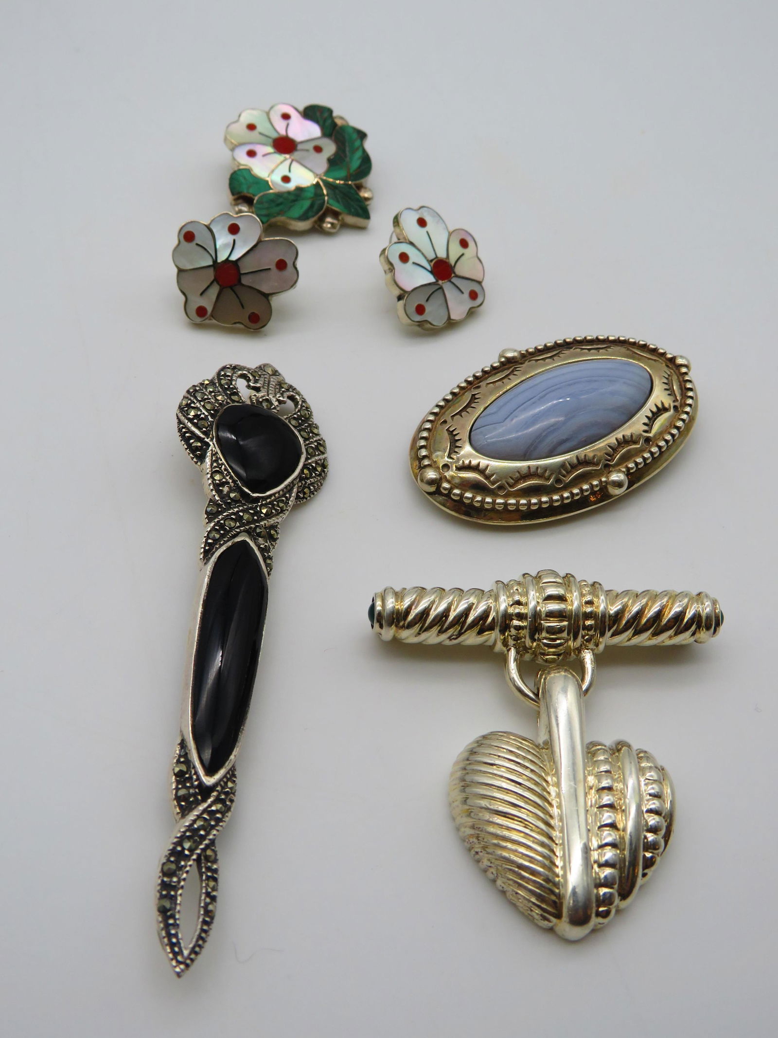 6 Pc Sterling Designer Jewelry Lot (1 of 5)