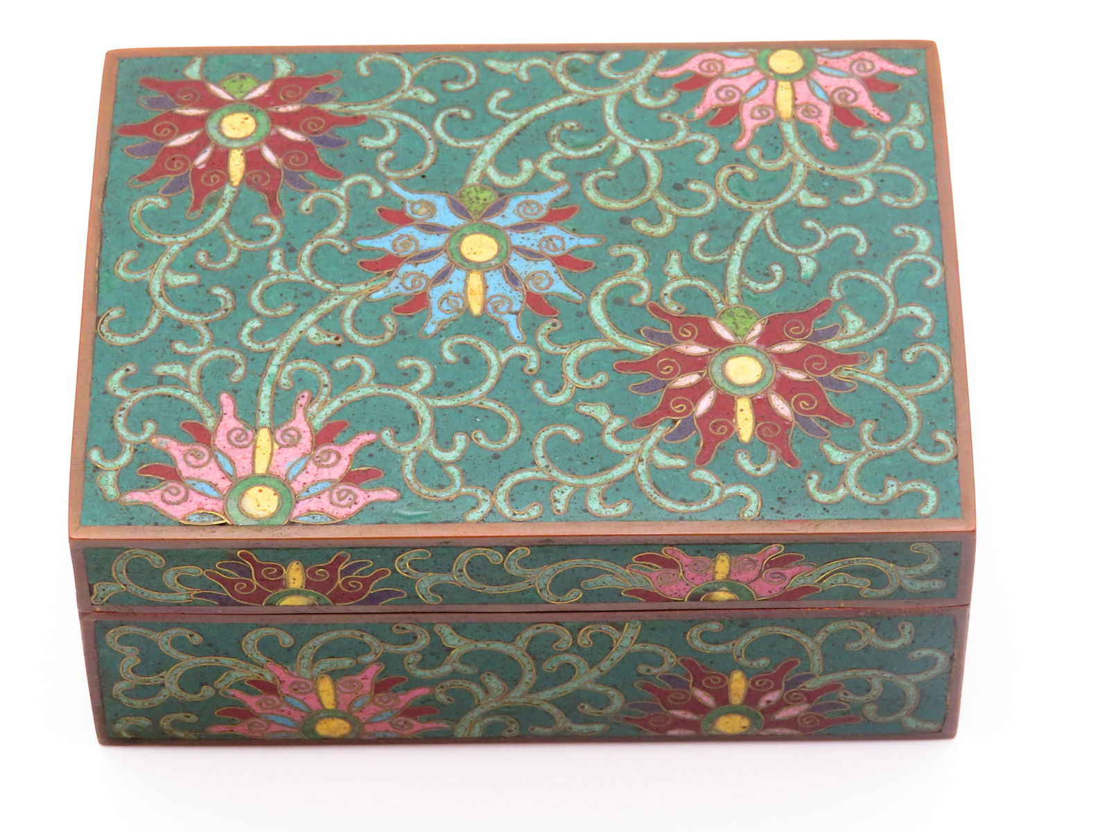 Vintage Chinese Cloisonne Box (1 of 5)