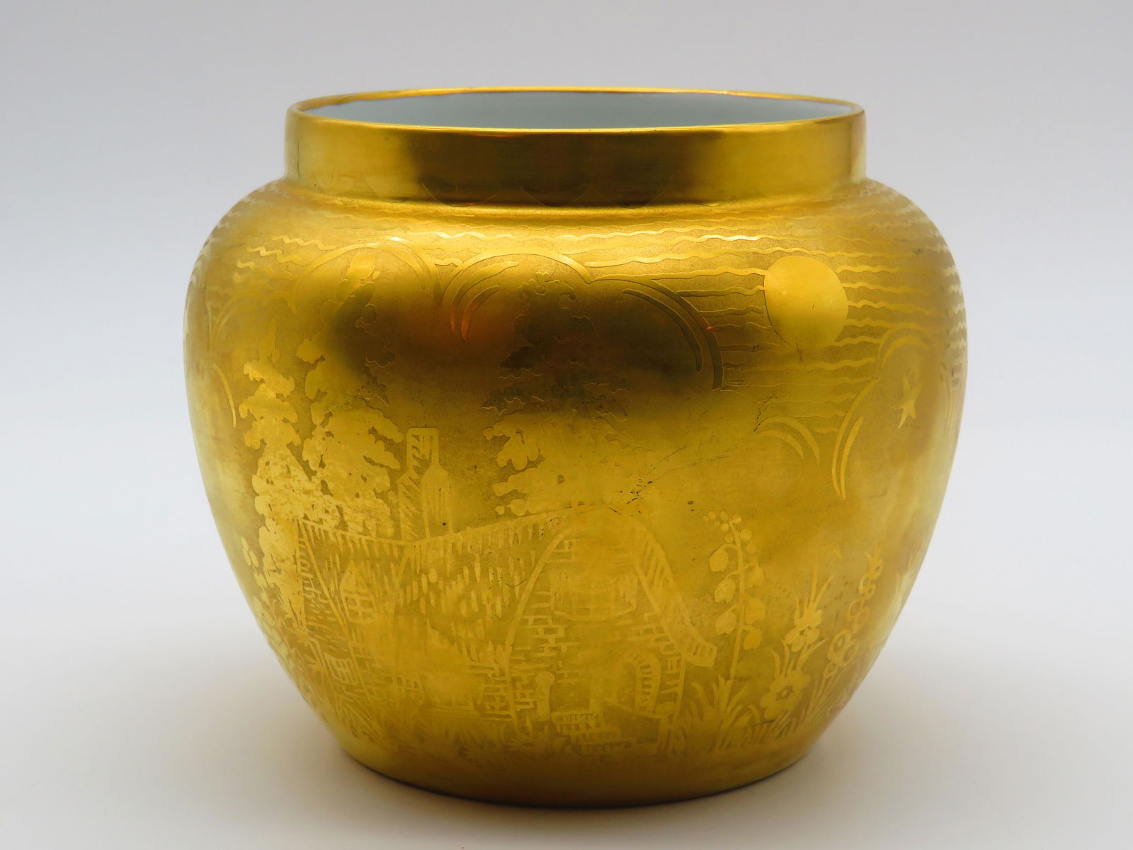 Vintage Rosenthal Gilt Porcelain Vase (1 of 8)