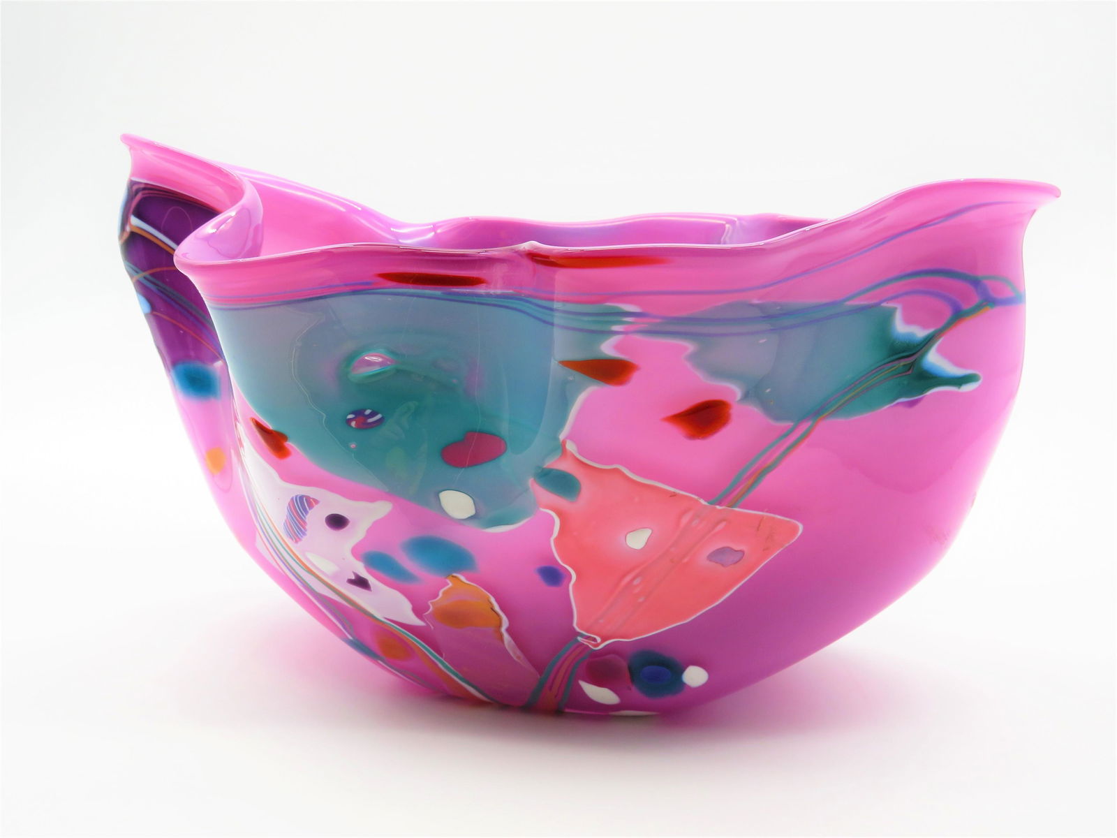 Stephen Rich Nelson Art Glass Vase (1 of 8)