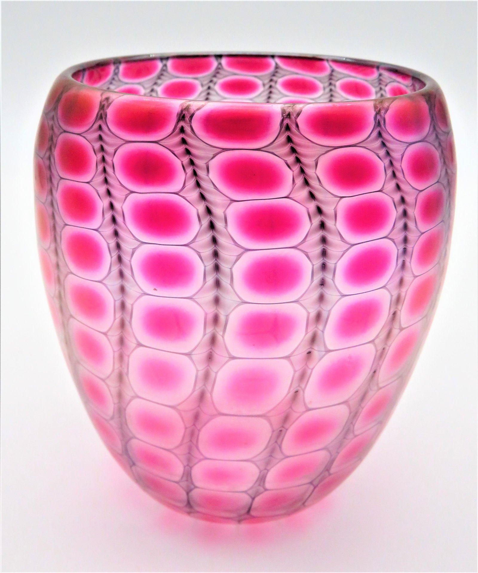 Tom Philabaum Art Glass Vase (1 of 5)