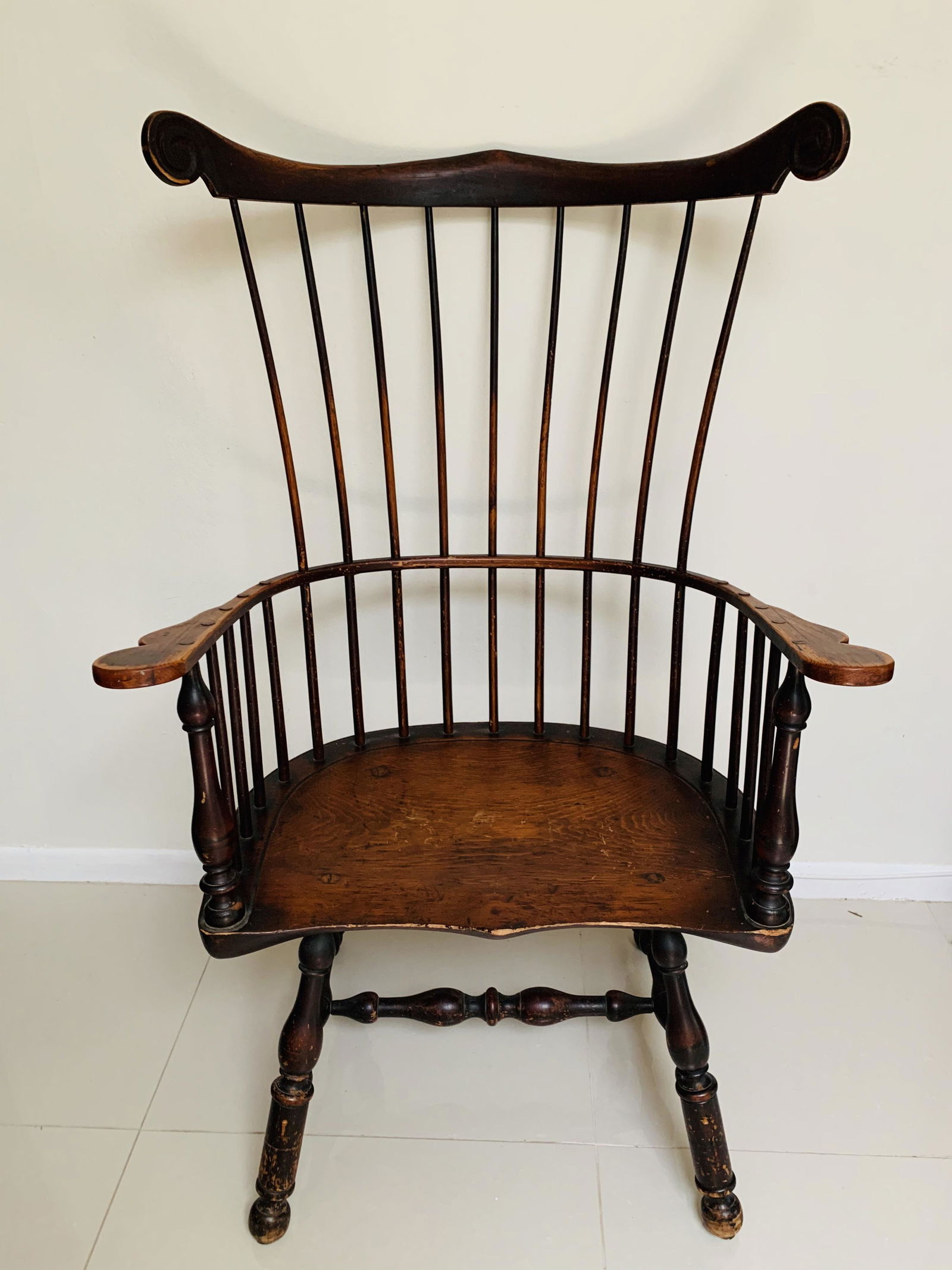 18C Philadelphia Comb Back Windsor Chair (1 of 13)