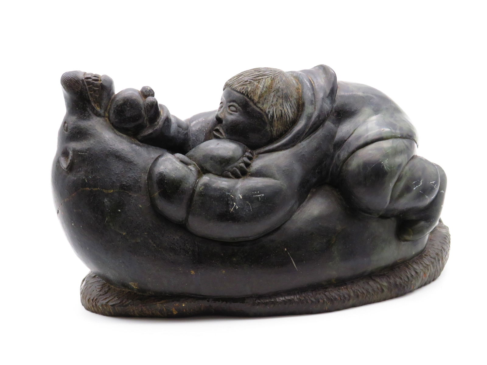 Lucassie Echalook, Canada (b. 1942) Soapstone (1 of 8)