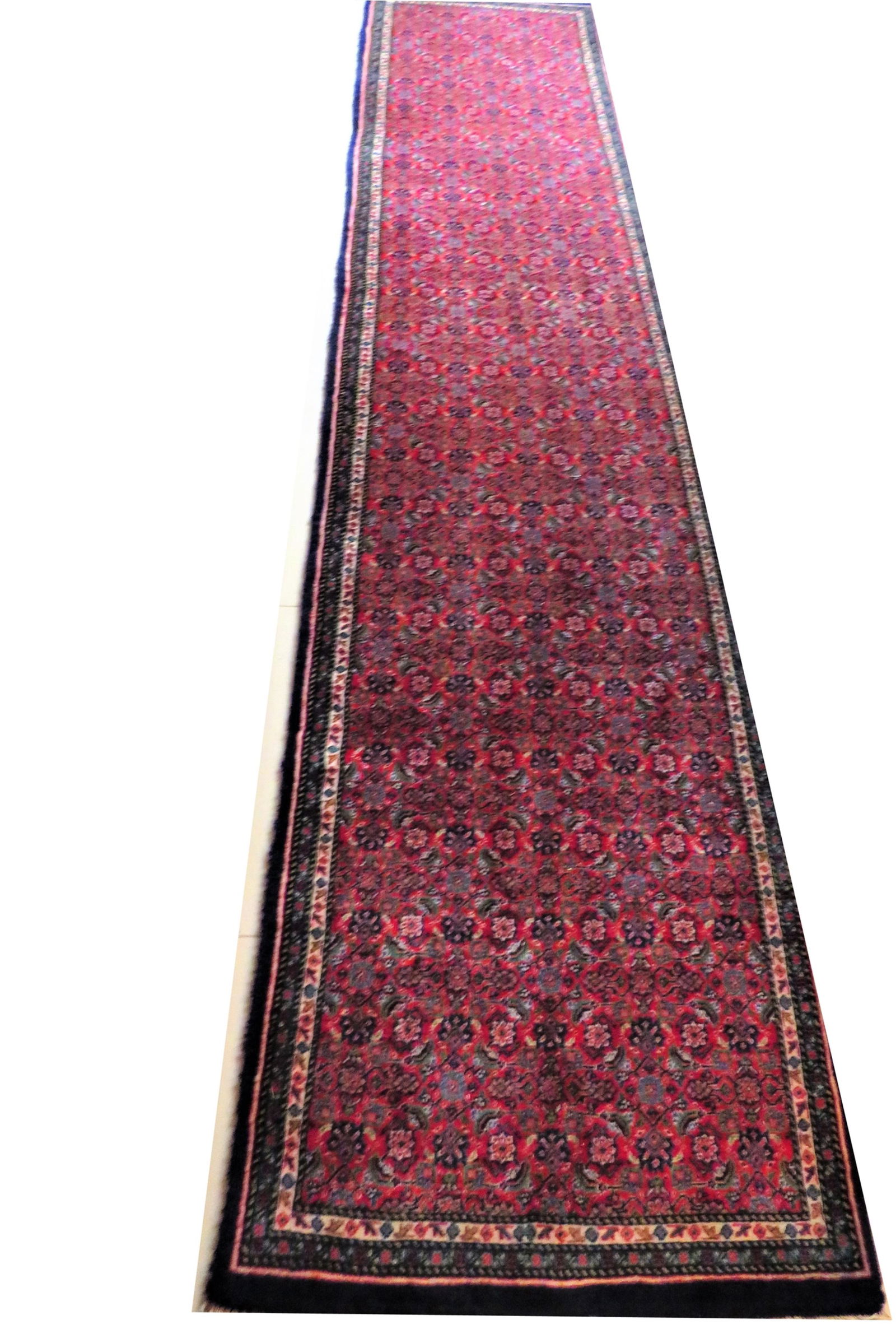Semi Antique Bijar Runner (1 of 6)