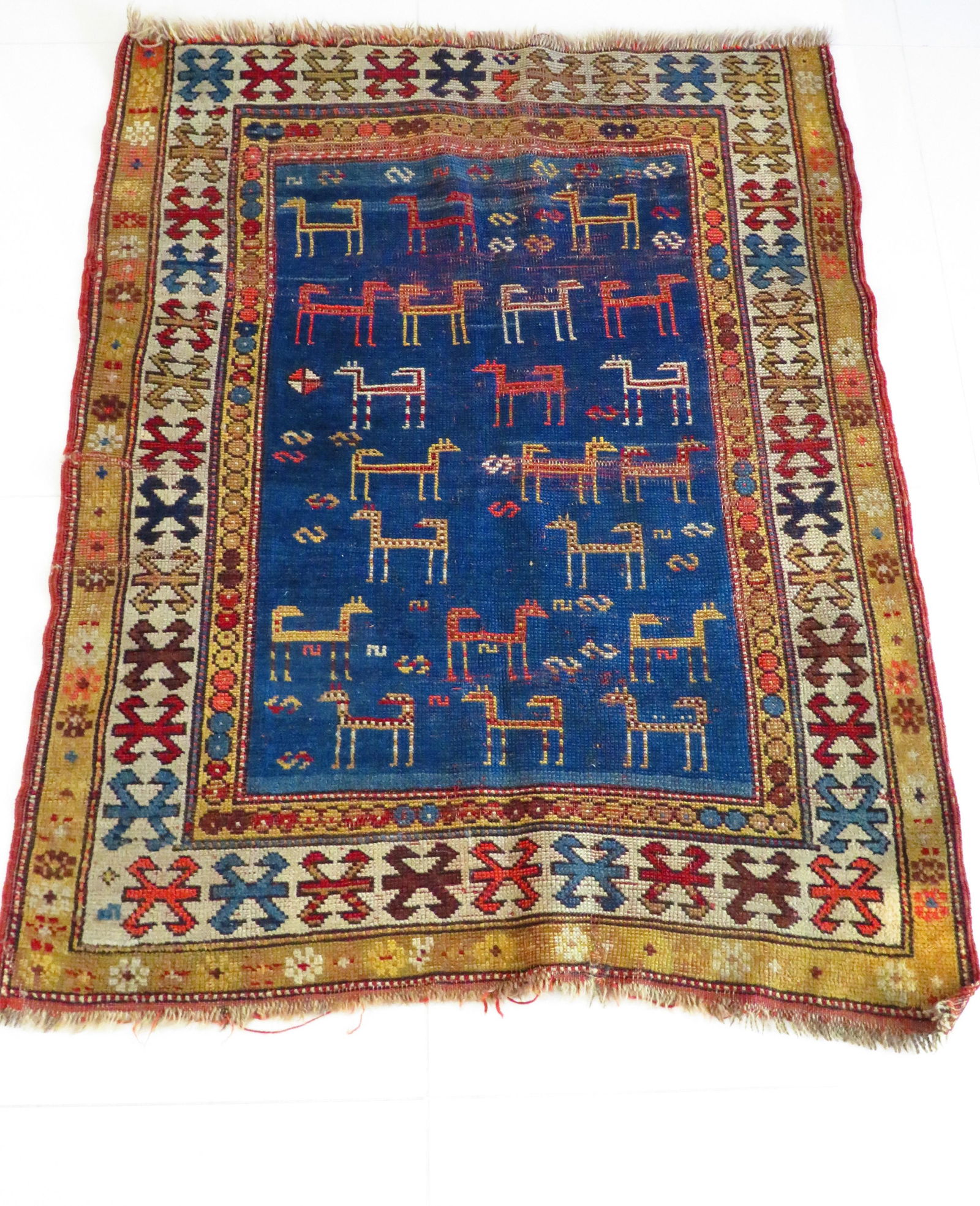 19C Persian Caucasian Akstafa Rug (1 of 8)