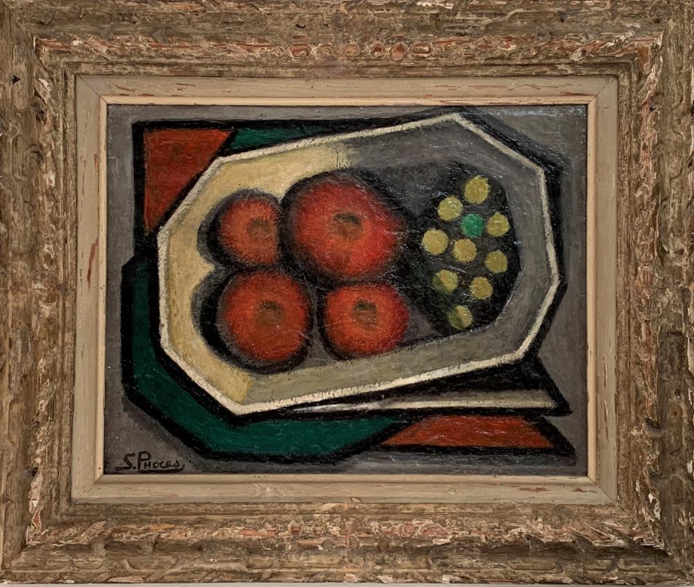 Suzanne Phocas (French,1897-1984) Oil on Canvas (1 of 6)