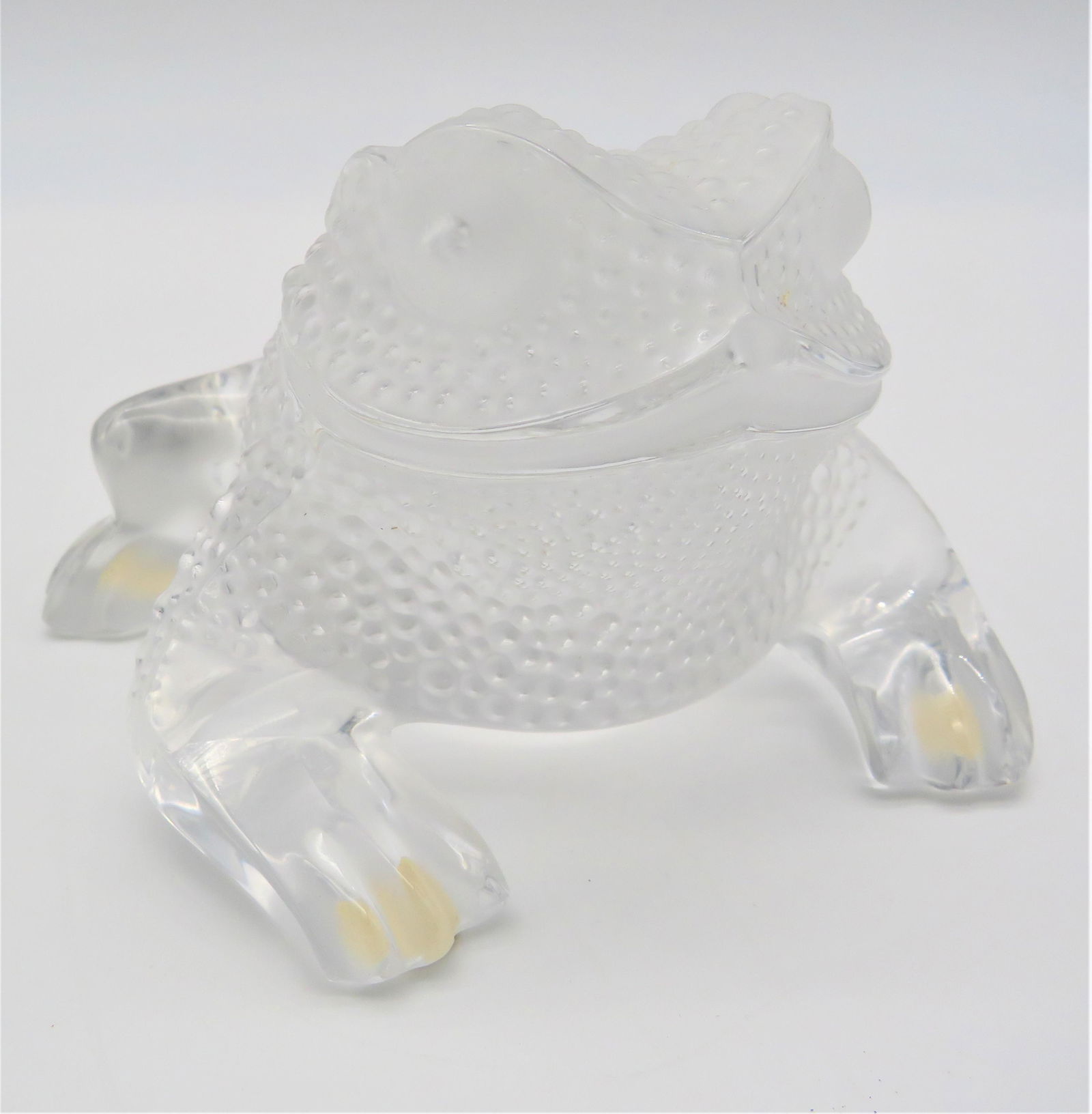 Lalique "Gregoire" Frog Paperweight (1 of 6)