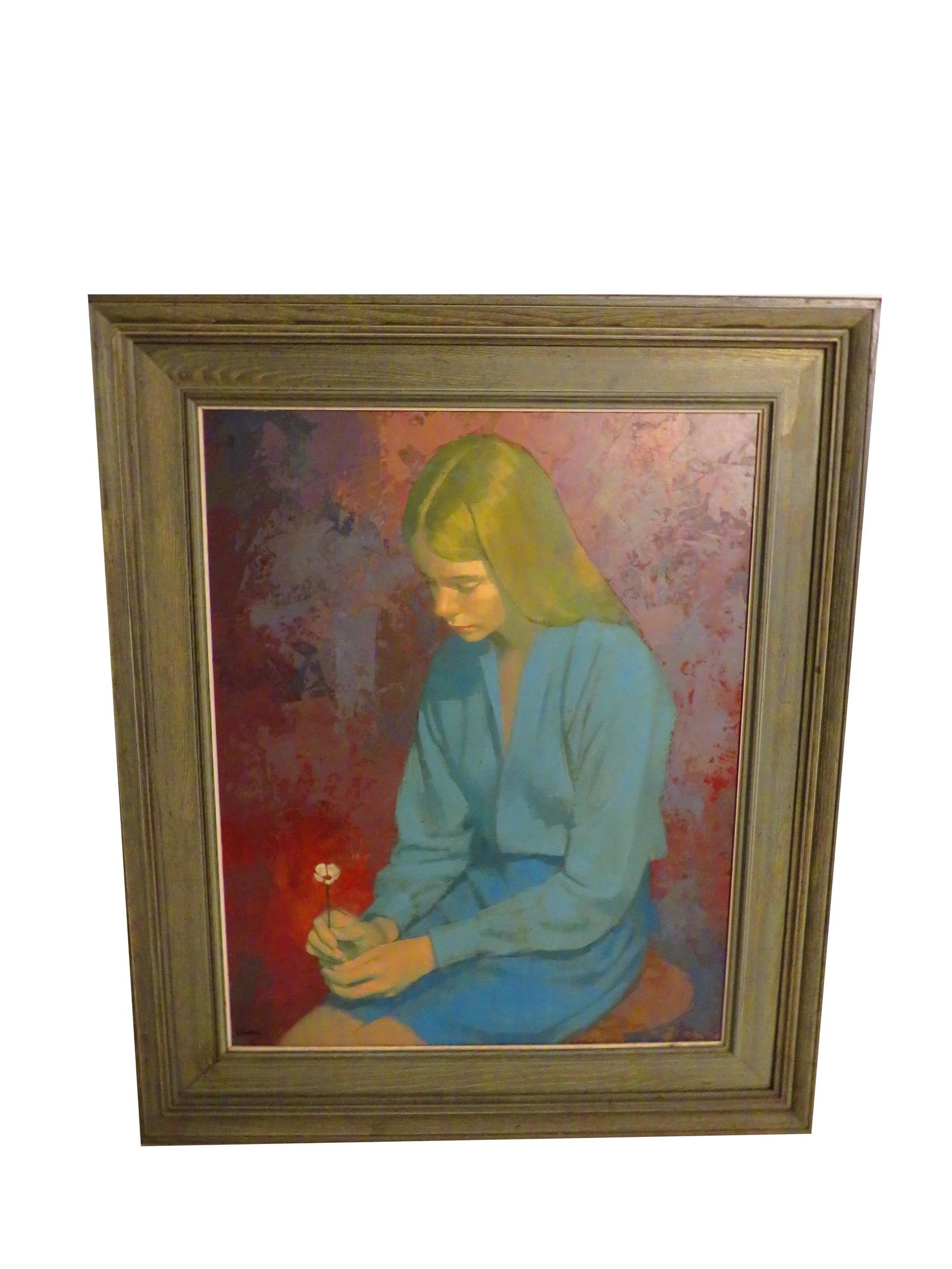 Steven Chudova Mid Century Oil Masonite (1 of 3)