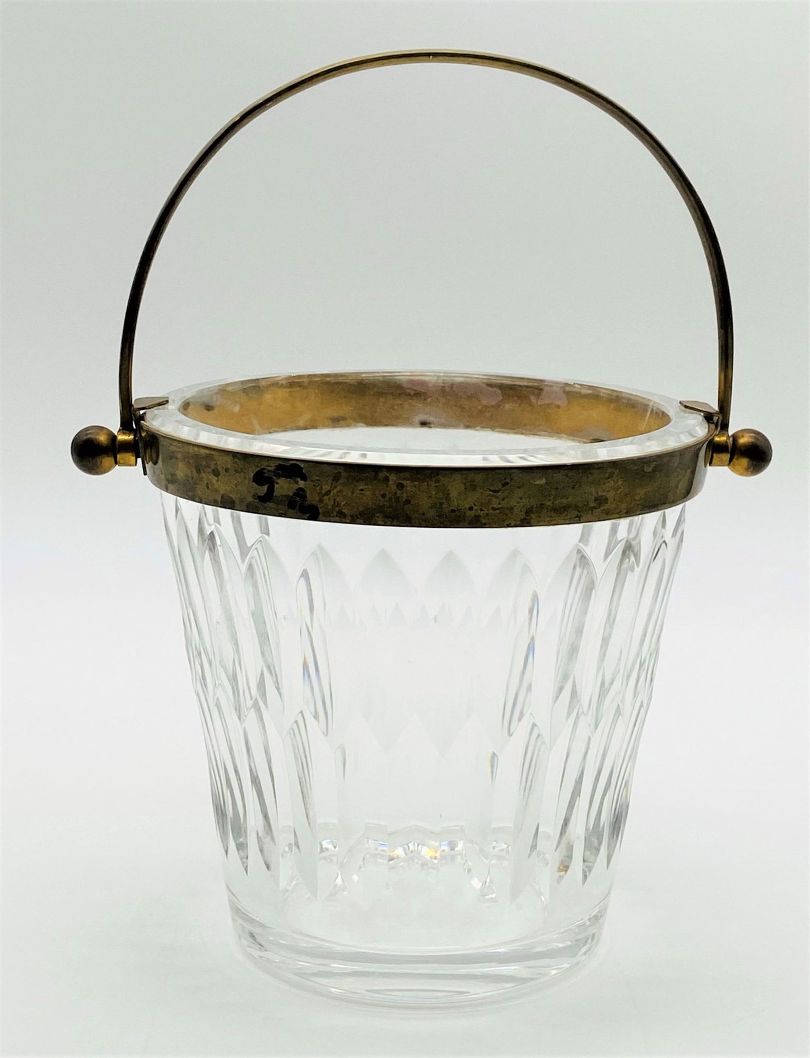 Baccarat Brass Mounted Crystal Ice Bucket (1 of 4)