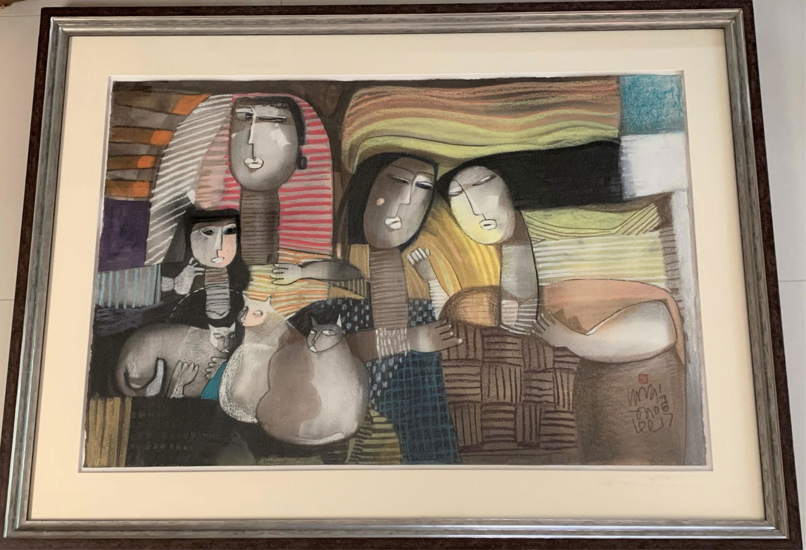 Lee Long Looi Malaysian Oil Pastel On Paper (1 of 5)