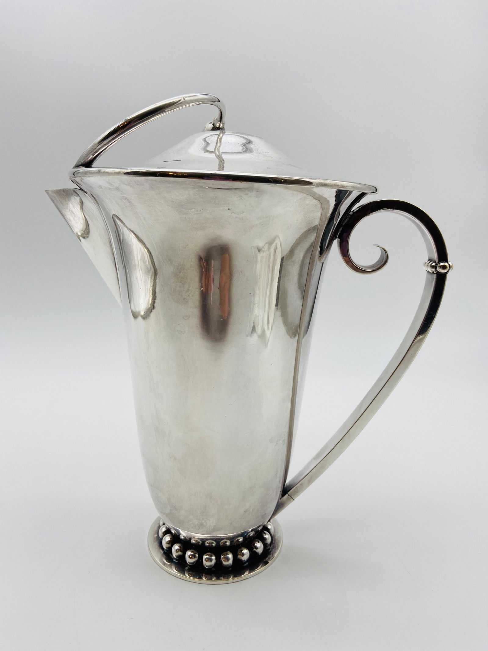 Georg Jensen Style Silverplate Pitcher (1 of 4)