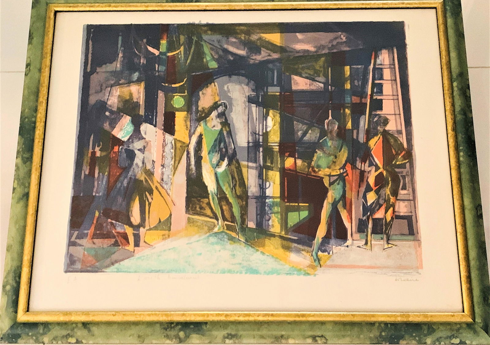Camille Hilaire (1916-2004) Color Lithograph (1 of 7)