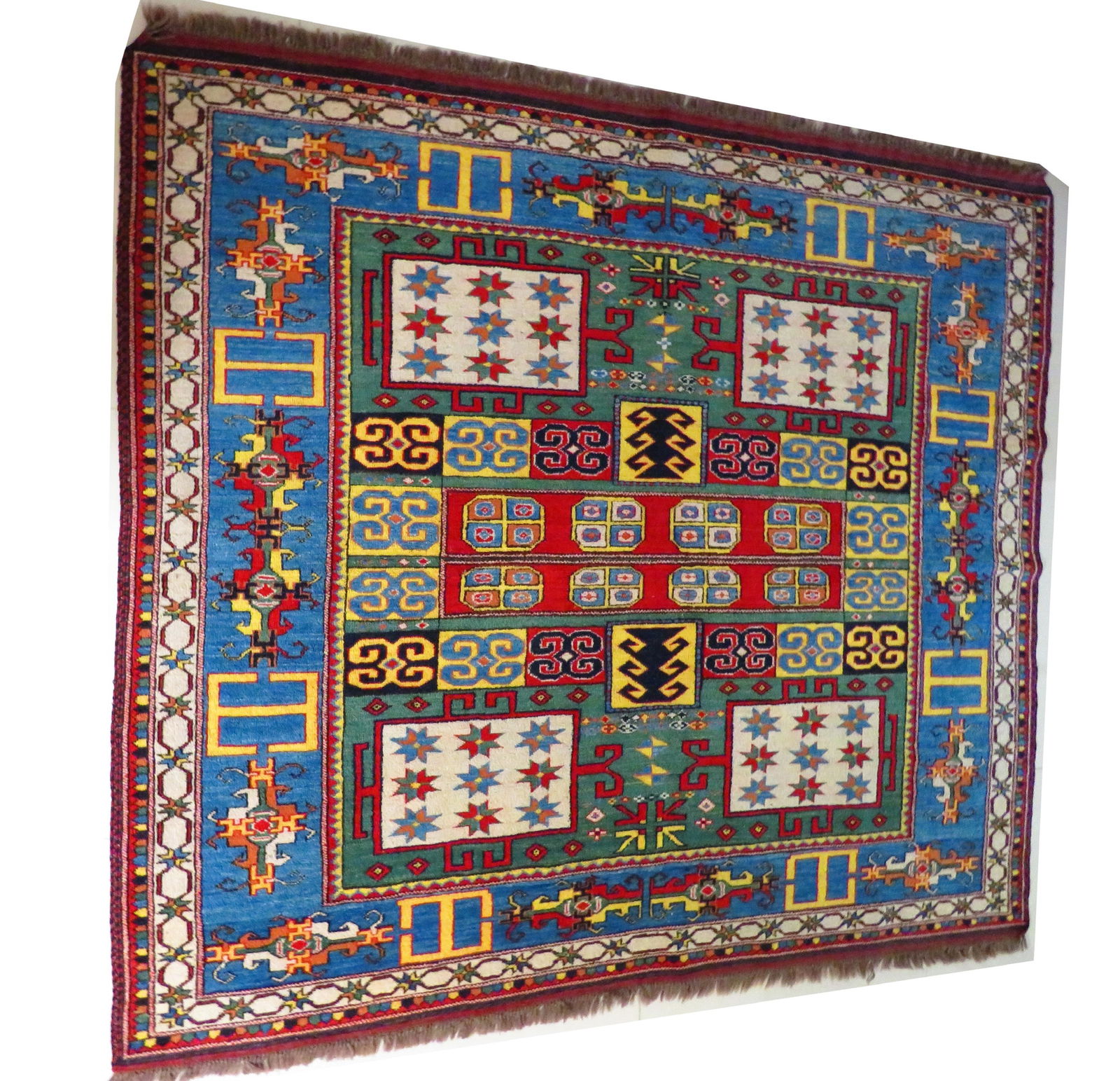 Outstanding Antique Karachof Kazak Rug (1 of 10)