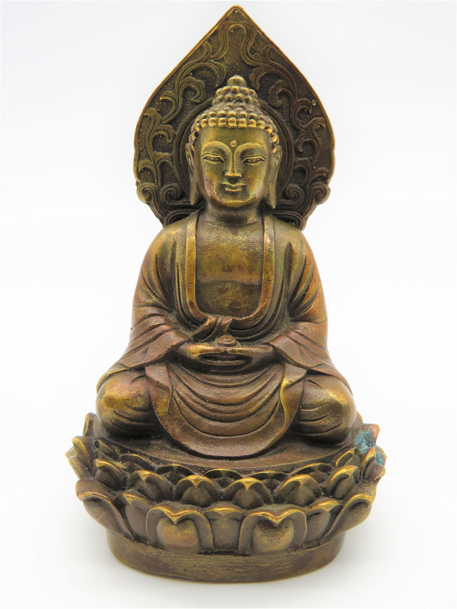 Antique Tibetan Bronze Buddha (1 of 5)