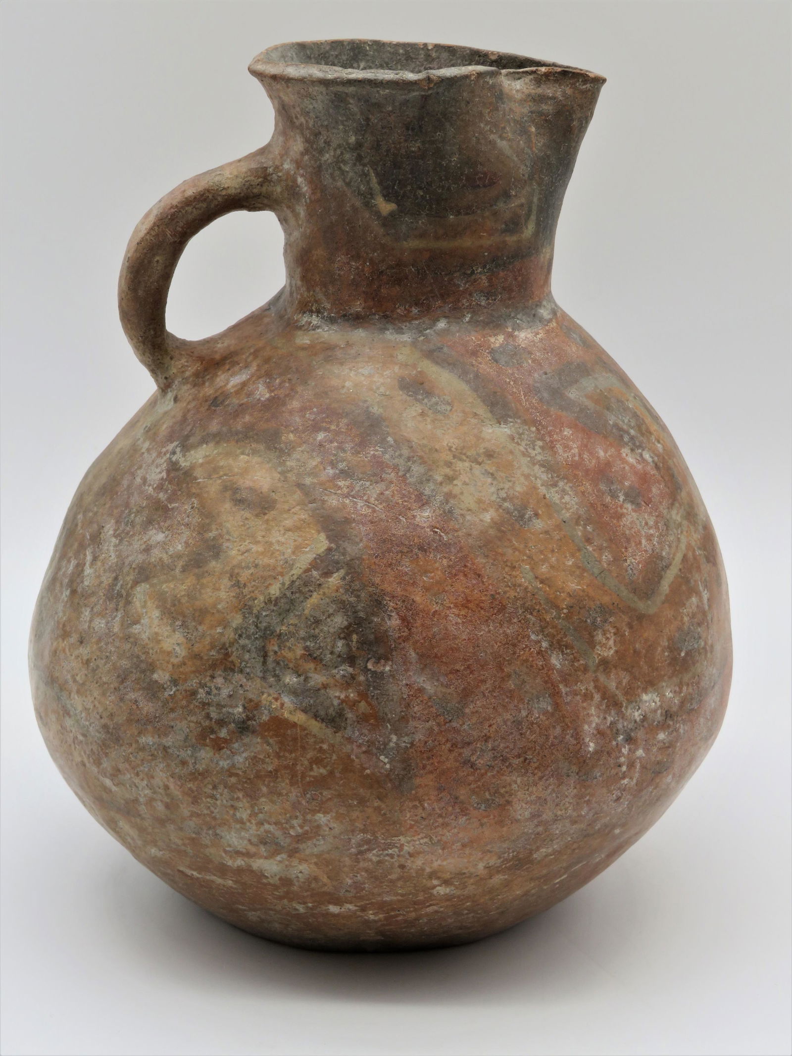 Large Pre-Colombian Earthenware Pitcher (1 of 5)