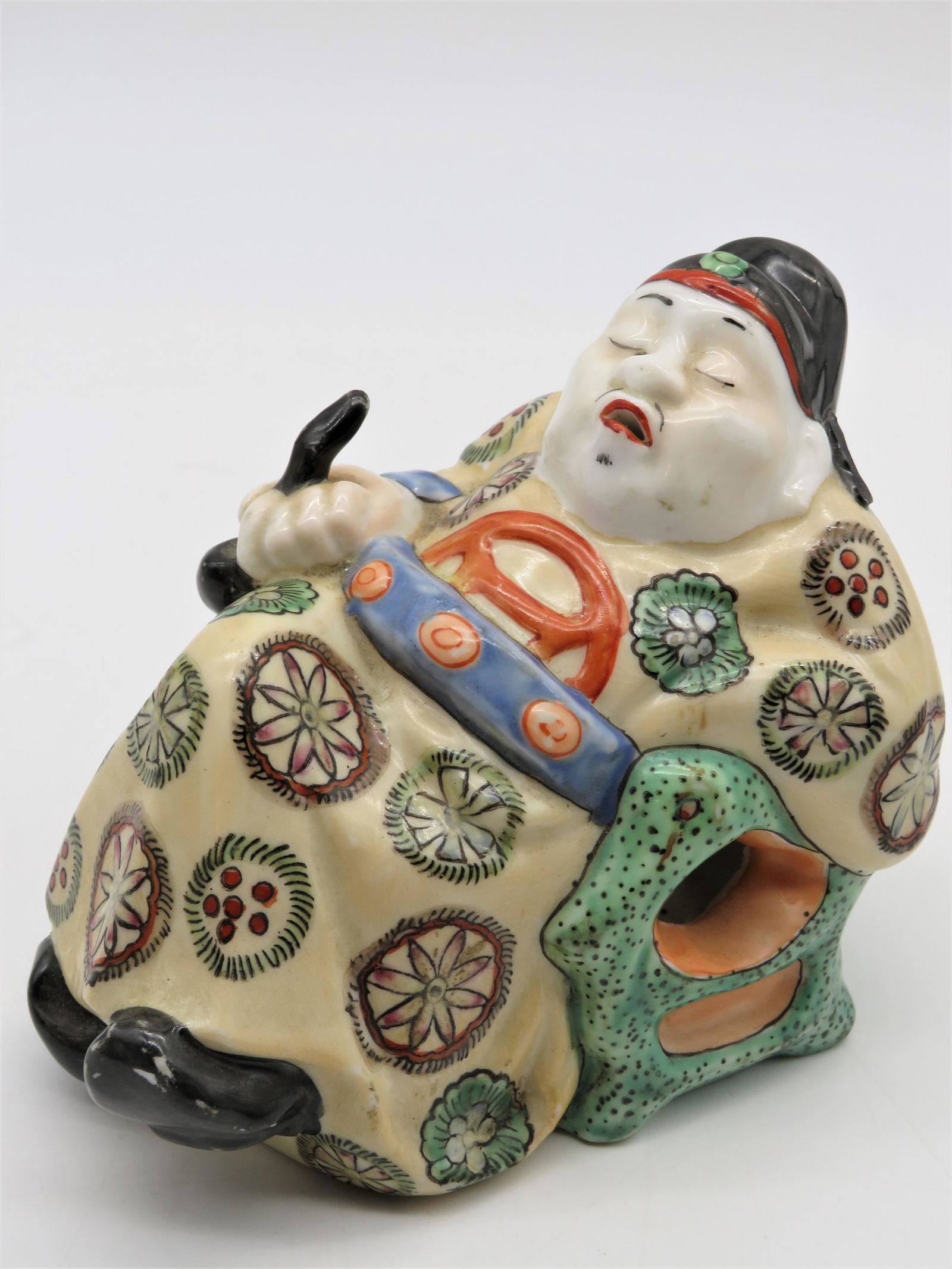 Antique Chinese Ceramic Figural Censer (1 of 4)