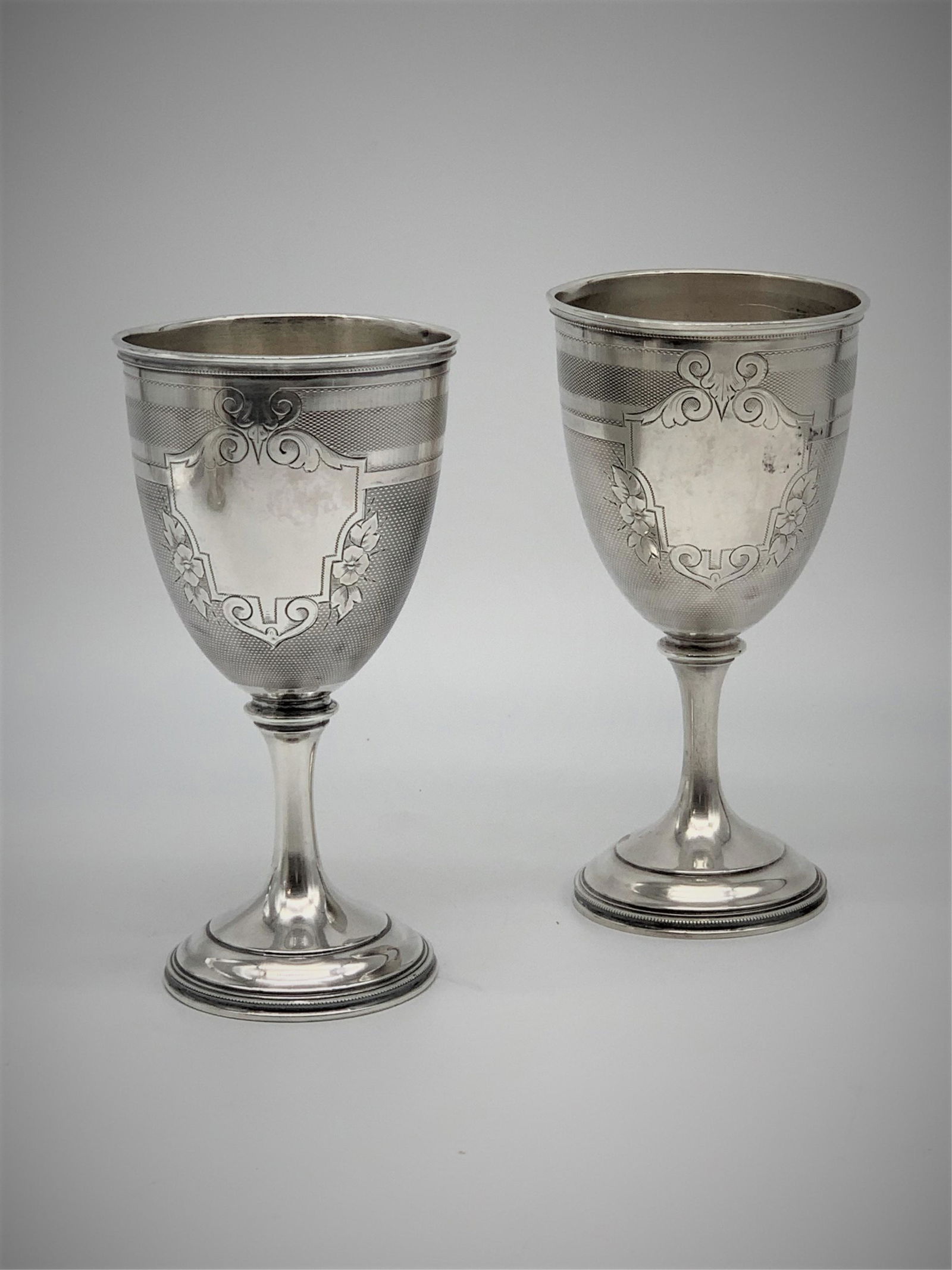 2 Antique Silver Goblets (1 of 4)