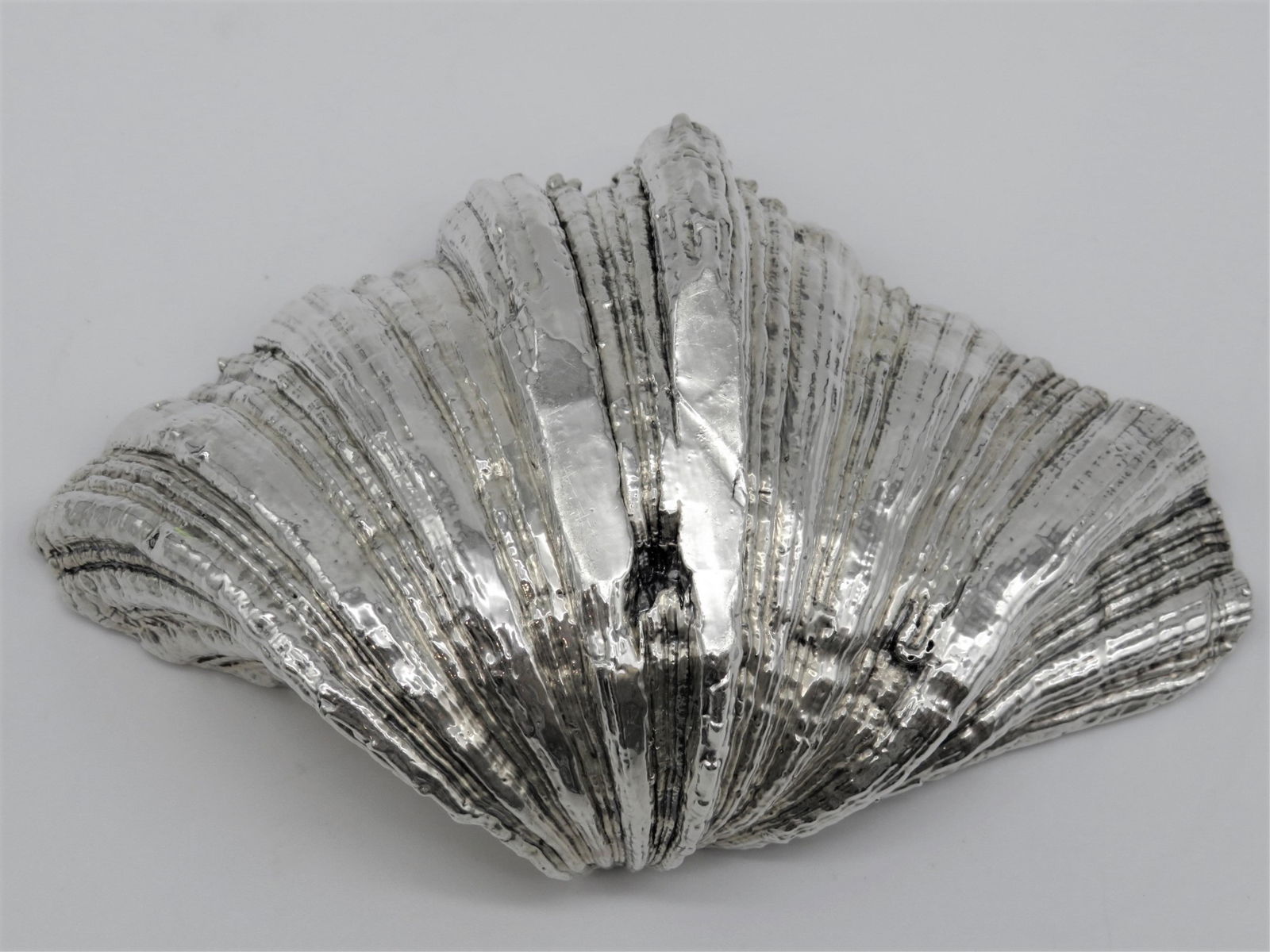 1970's Buccellati Style Silver Plated Shell (1 of 4)