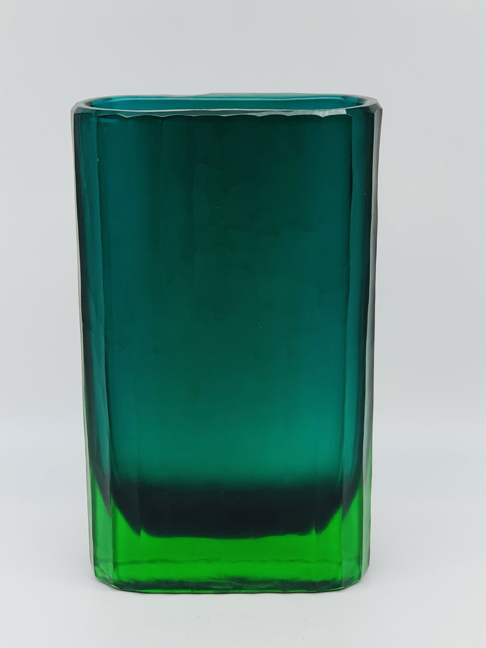 Attrib: Carlo Scarpa Battuto Art Glass Vase (1 of 6)