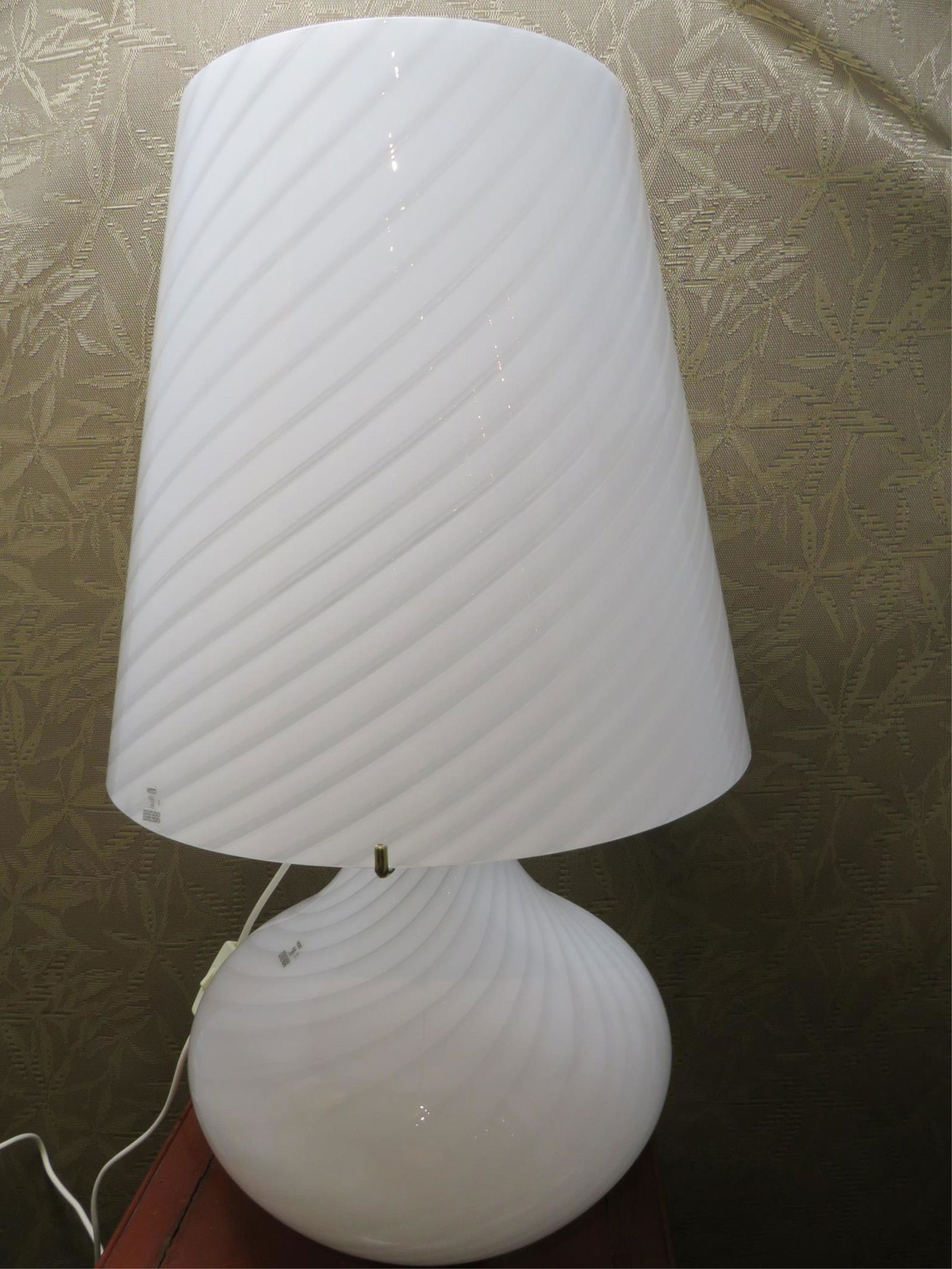 Very Large Vetri Murano Swirl Lamp (1 of 8)