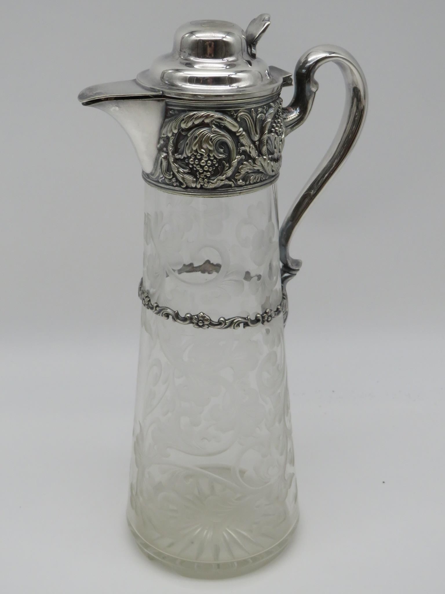 Tiffany Silver Plated Mounted Ewer (1 of 5)