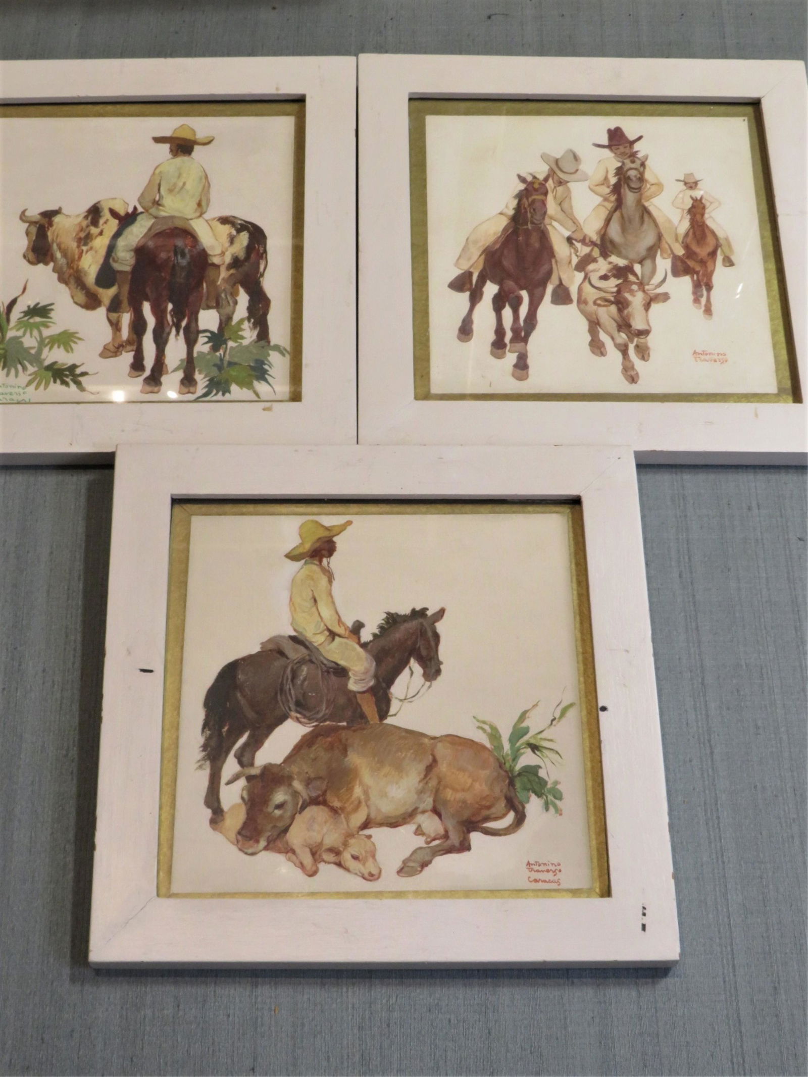 3 Antonio Traverso Oil on Cardboard (1 of 6)