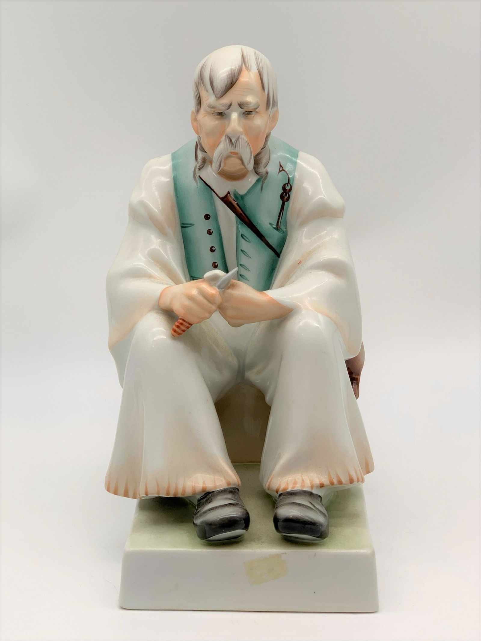 Large Zsolnay Porcelain Figurine (1 of 7)