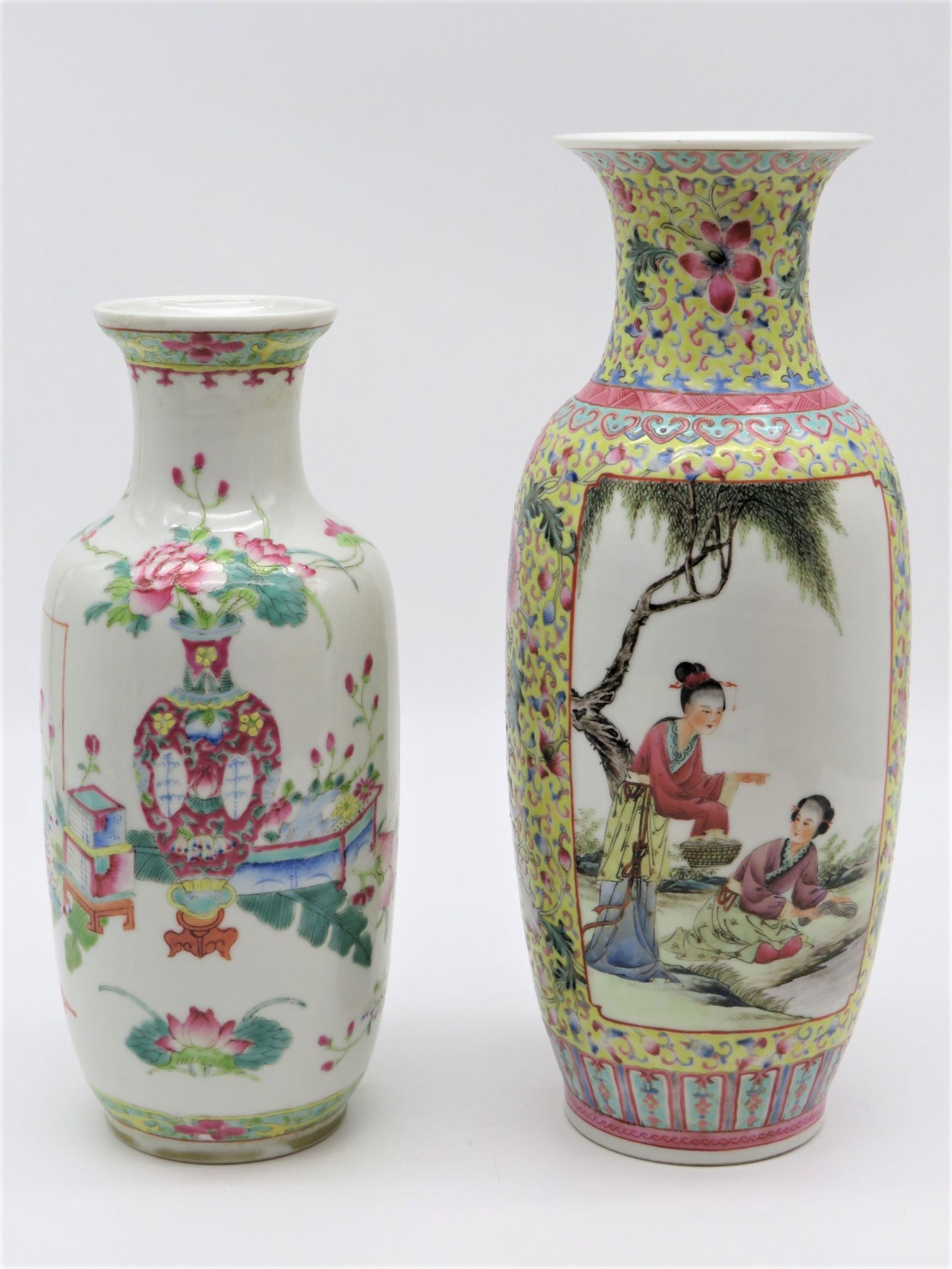 Two Chinese Porcelain Vases (1 of 5)