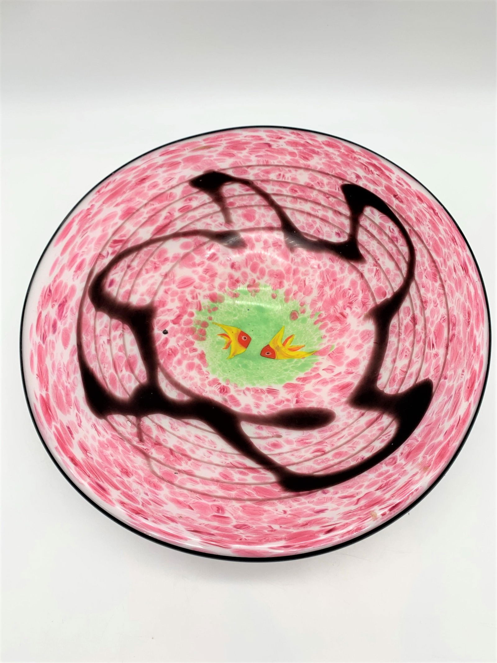 Italian Murano Centerpiece Bowl (1 of 4)