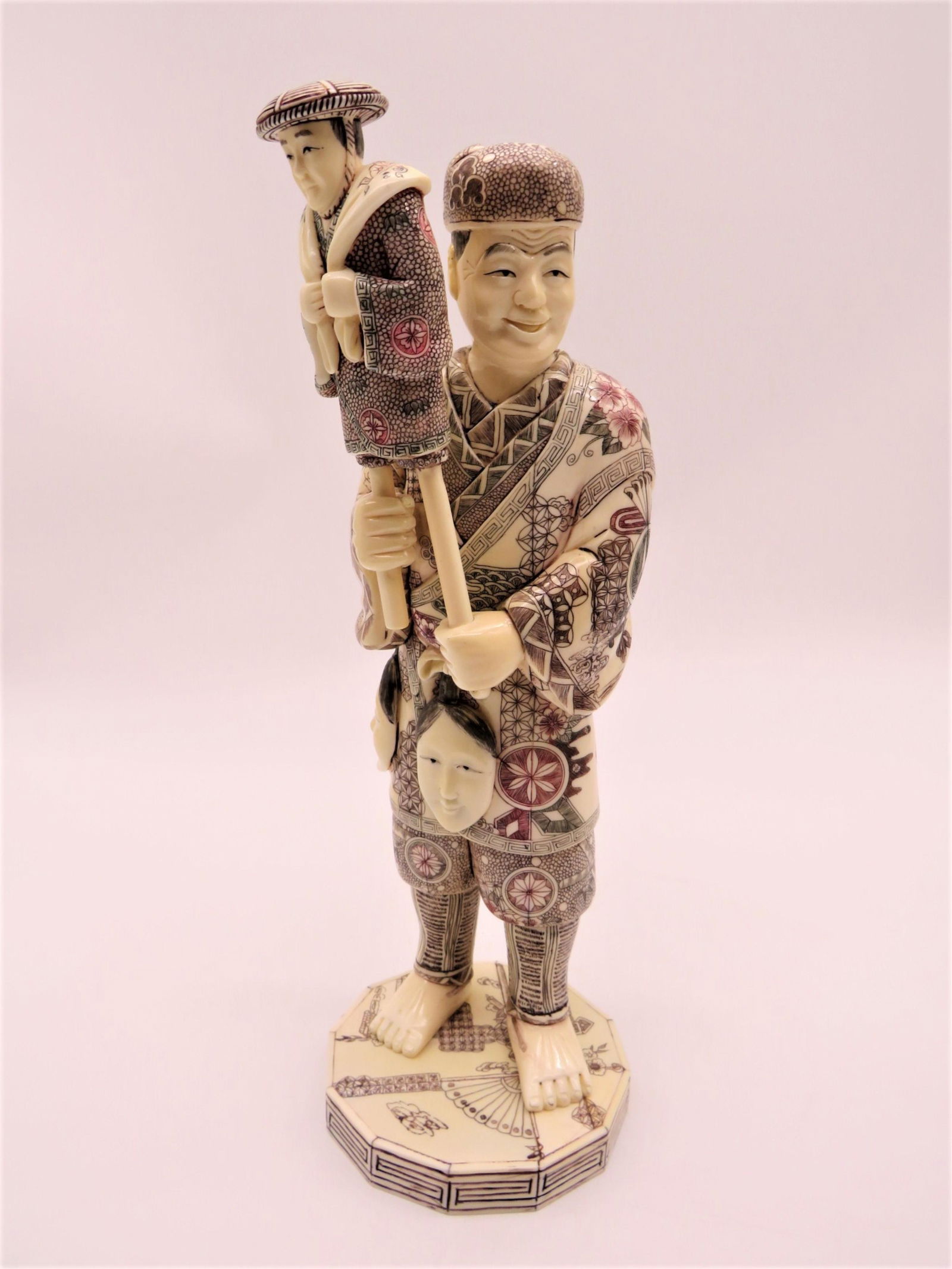 Antique Japanese Mammoth Street Performer (1 of 5)