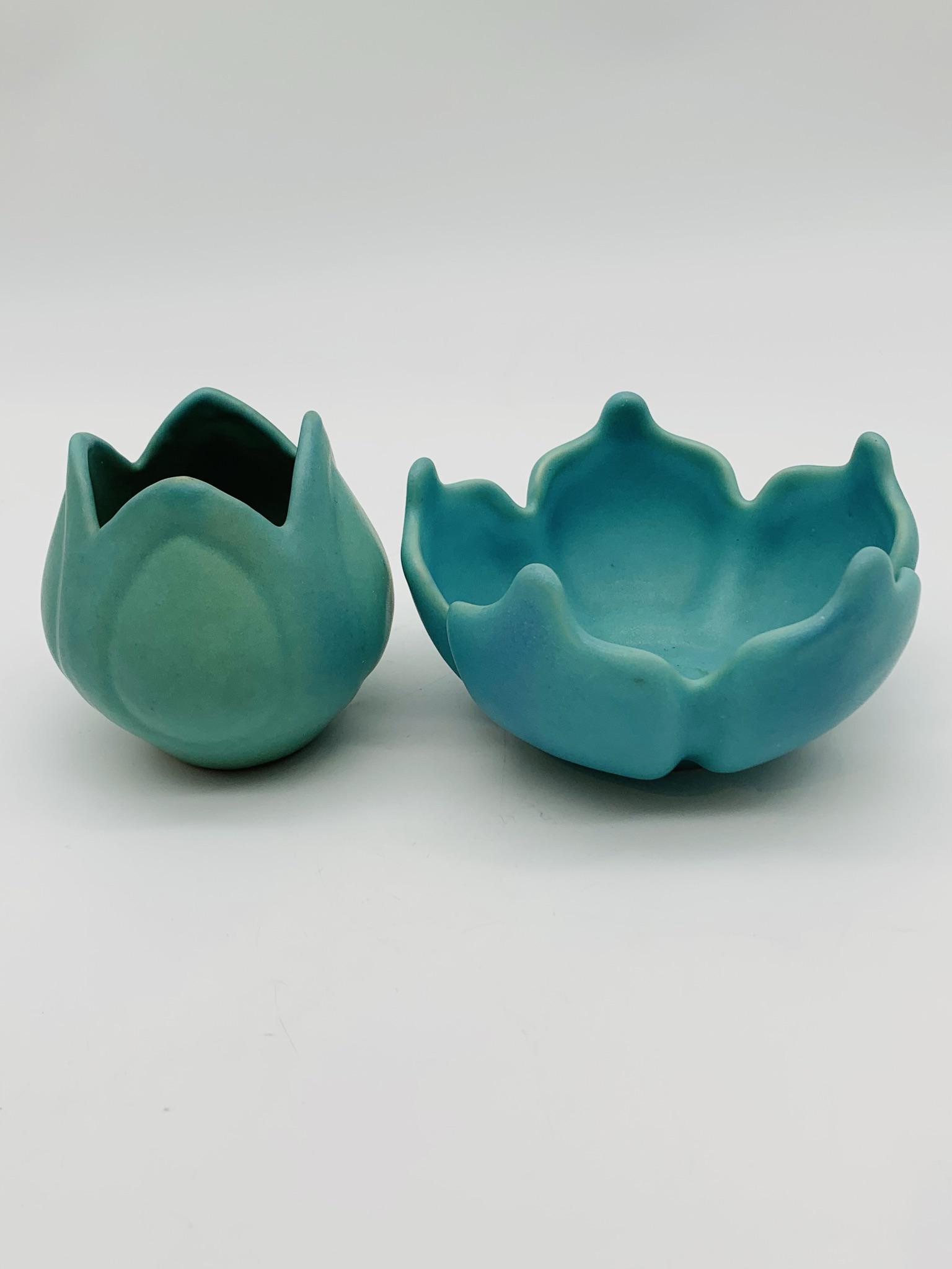 Van Briggle Planter and Bowl (1 of 7)