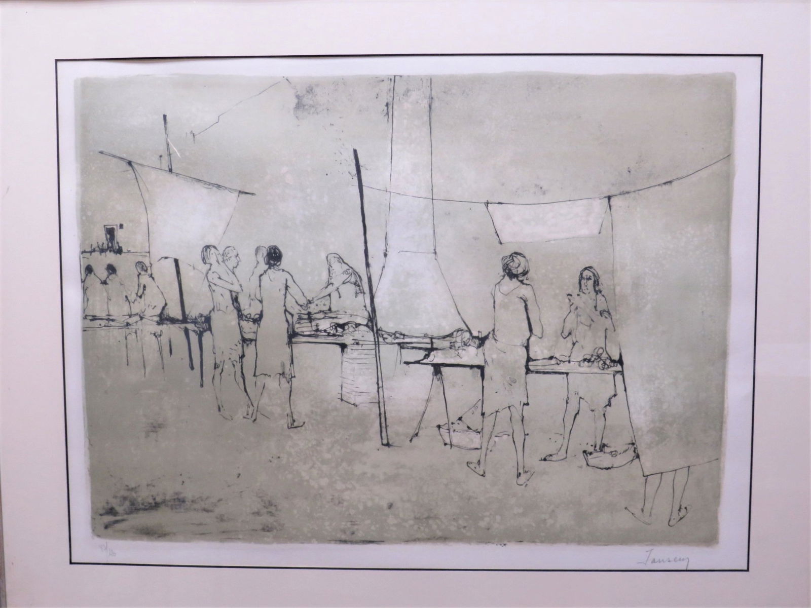 Jean Jansen (b. 1920) Lithograph (1 of 5)