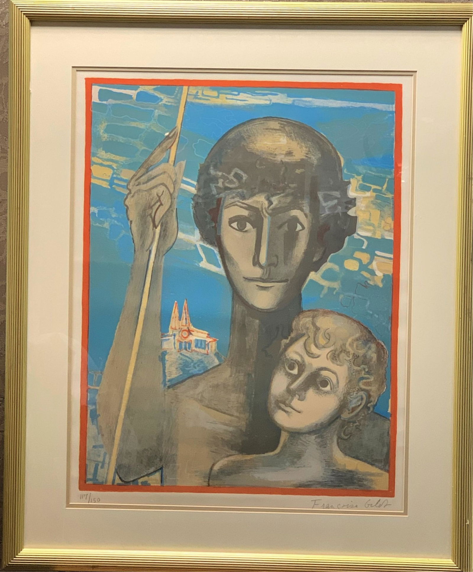 Françoise Gilot (Born 1921) Lithograph (1 of 6)