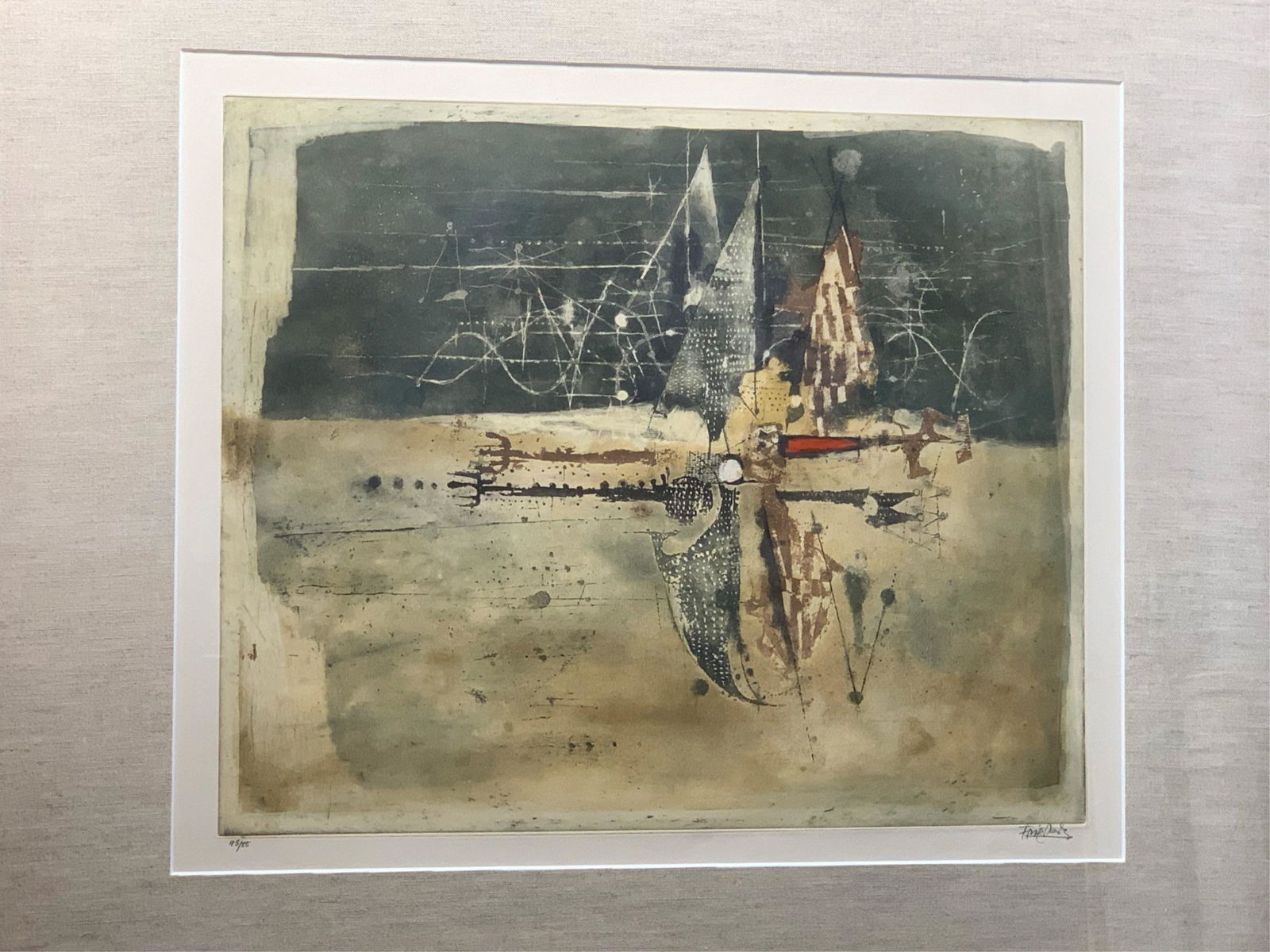 Johnny Friedlaender (1912 - 1992) Etching (1 of 5)