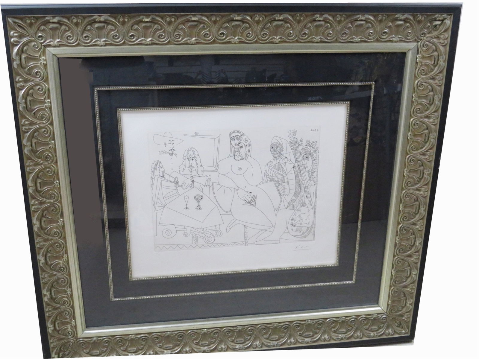 Picasso Etching From Suite 347 1968 (1 of 7)